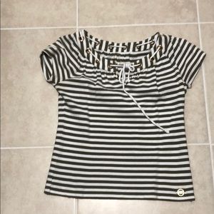 Nautical style striped shirt